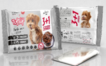 Tuf Tuf kawałki dla psa w sosie 4x100g