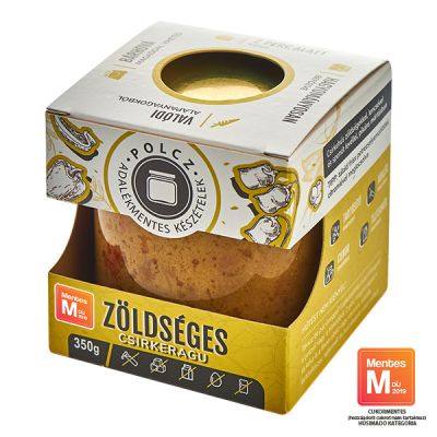 Zöldséges csirkeragu